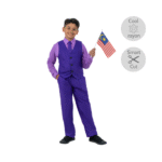 Primary School Smart Cut Purple Vest