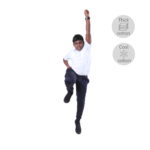 Cotton Short Sleeve White T-Shirt With Collar